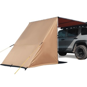Tenda Triangolare per Auto, Tendalino Laterale Singolo con Estensione da 2m, Adatto per SUV 2x2.5m/2x3m, Rivestimento in PU, Leggero per Campeggio 4x4 - Product Image 1