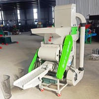 Machine à décortiquer les cacahuètes automatique pour l'agriculture, 220V, capacité de 200-300 kg/h, machines de traitement des cacahuètes