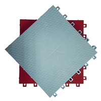Carreaux de sol professionnels pour terrain de basket Design moderne Platelage en plastique PP pour une utilisation en extérieur Installation de bricolage