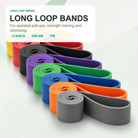 Bandas de Resistencia Elásticas para Ejercicio, Yoga y Gimnasio, con Logotipo Personalizado, Material TPE, Bolsa de Nailon, Expansor de Entrenamiento
