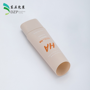 Tubo Cosmetico Vuoto in PE Beige 30-80ml con Tappo Ovale Beige da 30mm, Confezione Squeezable per Detergente Viso Idratante e Nutriente con Acido Ialuronico - Product Image 4
