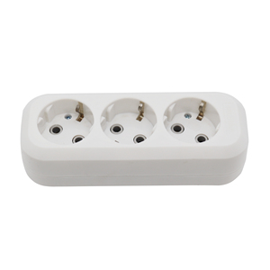 Multiprise européenne 3 prises russe, bande de cuivre verte haute <span class=keywords><strong>puissance</strong></span> avec interrupteurs - Product Image 5