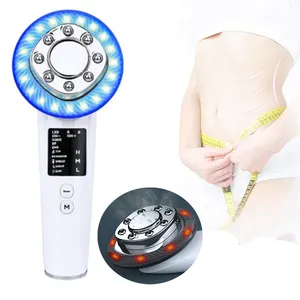 Home Beauty RF Facial Lifting Red LED Weight Loss EMS Body Fat Reduction Photon Therapy Facial Massager Weight Loss Machine