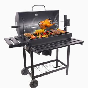 Parrilla de barbacoa al aire libre americana más grande y gruesa, <span class=keywords><strong>estufa</strong></span> de carbón <span class=keywords><strong>para</strong></span> patio, horno ahumado - Product Image 1