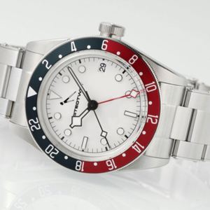 Reloj de Pulsera de Acero Inoxidable para Hombre, 41 mm, Esfera de Zafiro, Movimiento Mecánico Automático, Resistente al Agua - Product Image 4