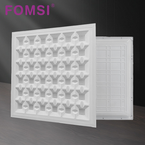 FOMSI LED 48W 96W 슬림 그리드 램프 <span class=keywords><strong>600</strong></span>*<span class=keywords><strong>600</strong></span> 사각 매입형 천장 조명 165V-265V Led 평면 패널 조명 그릴 - Product Image 1