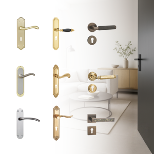 <span class=keywords><strong>Poignée</strong></span> <span class=keywords><strong>de</strong></span> <span class=keywords><strong>porte</strong></span> VASKY en acier inoxydable <span class=keywords><strong>de</strong></span> haute qualité, design moderne, <span class=keywords><strong>pour</strong></span> la maison, le bureau, l'hôtel, finition argentée, installation facile, <span class=keywords><strong>vis</strong></span> - Product Image 6