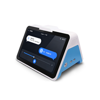 Traducteur à double écran HUSHIDA AI avec écran tactile de 10,1 pouces, algorithme pour une utilisation intelligente en entreprise et en service client