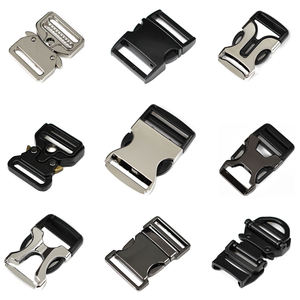 Nueva hebilla <span class=keywords><strong>de</strong></span> cinturón táctica para exteriores personalizada con logotipo <span class=keywords><strong>de</strong></span> metal lateral <span class=keywords><strong>de</strong></span> liberación rápida, accesorio para bolsa DIY - Product Image 5