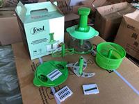 Multifunctionele Hand-Druk Cutter 0.8L Vleesmolen Peeler Machine Draagbare Handmatige Stirrer Ui Stamper Knoflook Chopper