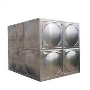 Small Square Assembled Insulated Stainless Steel Water Storage Tank for Rain Water