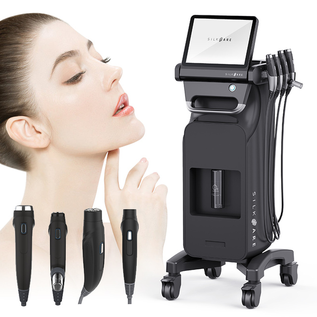 2026 Hydro Glow Oxygen Jet Aqua Peel Skin Clear Hydrating Face Firm Tighten Bipolar HR 4-in-1 Facial Beauty Machine US Plug