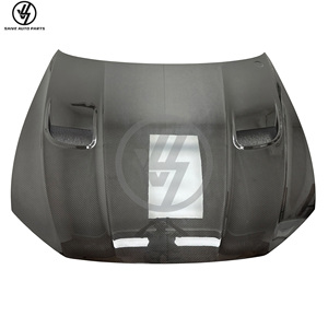 Capó de Fibra de Carbono Estilo MSY de Alta Calidad para Audi RS6 2020-2023, Negro Brillante, Tejido Twill, Proceso de Envasado al Vacío - Product Image 1
