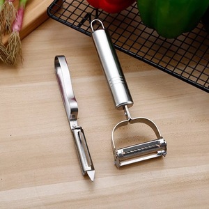 Stainless Steel Peeler 3-Piece Set Multi Function Potato Melon Fruit Tool Kitchen Utensil - Product Image 2