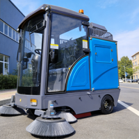 Camion balayeuse électrique autopropulsé avec brosse rotative pour le balayage des routes – Vente en gros