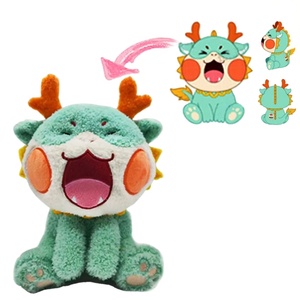 CustomPlushMaker Com Toyseei Kpop Peluche personnalisée unisexe, faible MOQ, peluche loup personnalisée, jouet en peluche doux - Product Image 1