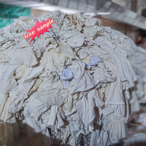 ボックスオブホワイトコットンラグ25 Lbsホワイトコットンラグシャツ,塗装クリーニング用ワイパー100コットン10 LB 50LB Tシャツラグ - Product Image 4