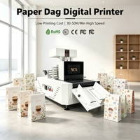 Neuer Desktop-Einpass-Tintenstrahldrucker (Wasserbasierte Tinte) für Automatischen Druck auf Kaffeebecher-Hüllen, Papierboxen, Postkarten, Pizzakartons