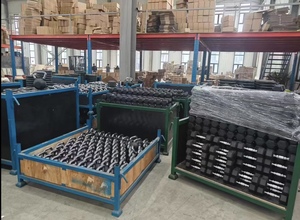 Trọng lượng quả tạ đen cao su lục giác quả tạ phòng tập thể dục sử dụng giá rẻ Hex cao su tráng quả tạ đặt - Product Image 3