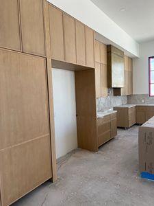 خزانات مطبخ حديثة حديثة حديثة مخصصة من البلوط الأبيض مع جزر - Product Image 6