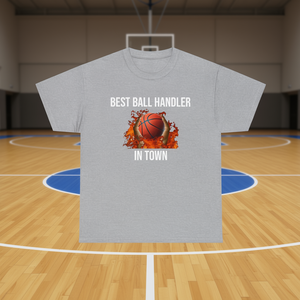 Meilleur maniaque du ballon de la ville, t-shirt de basket-ball, cadeau drôle avec citation de meme - Product Image 3
