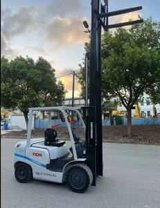 Carretilla elevadora diésel TCM de 3 toneladas de alta calidad Japón Original FD30 Fd30 carretilla elevadora TCM de segunda mano usada a la venta - Product Image 4