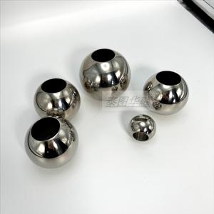 Bola Bearing berongga baja tahan karat dipoles 80mm 65mm kustom bola logam bola baja berongga besar - Product Image 6