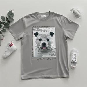 T-shirt en coton surdimensionné pour hommes Design personnalisé Hip Hop Streetwear Fashion Style T-shirt à manches courtes pour hommes - Product Image 3