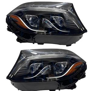 1669063203 Version américaine Blanc Cercle LED GLS400 GLS450 GLS500 W166 Phares LED 2015 2016 <span class=keywords><strong>2017</strong></span> 2018 2019 pour Mercedes GLS 450 - Product Image 2