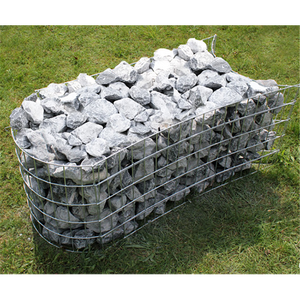 Çin doğrudan fabrika toptan sıcak daldırma galvanizli kare anti-korozyon kaynaklı <span class=keywords><strong>Gabion</strong></span> kutusu bahçe için peyzaj taşı kafesleri - Product Image 2
