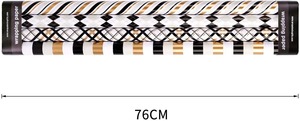 Custom Eco-Friendly Recyclable Geometric Pattern Gift <b>Wrap</b> <b>Paper</b> <b>Roll</b> Double-Sided PE Coated 120GSM Digital Printing <b>Paper</b> - Product Image 3
