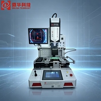 Mesin Solder dan Desolder Dinghua Technology DH-A2E, Stasiun Rework BGA Optik Otomatis Baru dengan Kamera HD CCD untuk Reballing IC Chip