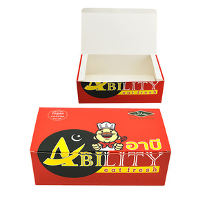 Boîte de conteneurs de cuisine rapide Sushi, emballage en papier Kraft, 1000 pièces, de qualité alimentaire, boîtes à emporter pour Sushi et <span class=keywords><strong>Pizza</strong></span>, vente en gros - Product Image 3