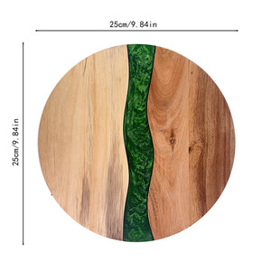Wholesale Fashion <strong>Christmas</strong> <strong>Tree</strong> Home Decor Home Furniture Factory Direct Epoxy Dining Resin River Chopping Board Cup Cushion - Product Image 4