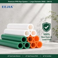 Tuyau PPR hygiénique non toxique pour systèmes de ventilation industrielle - Tuyau composite multicouche en aluminium et plastique sûr, longueur 1,0 m