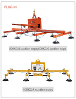 Manipulateur pneumatique industriel et bras robotique |   Pince électrique / pneumatique / à vide pour sacs de ciment, bois, verre, tôles métalliques