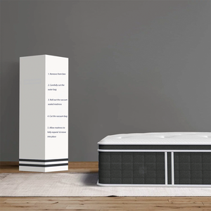 Colchón de Espuma Viscoelástica con Muelles Ensacados y Gel Refrigerante Doble Sleepwell, Tamaño Queen - Product Image 6