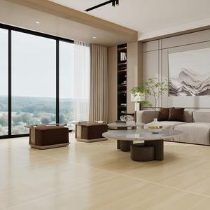 Carreaux de sol et de mur en porcelaine à grain de bois moderne 600x1200mm, résistants à l'usure, pour salle de bain et villa - Product Image 4