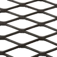 Maille métallique déployée, treillis métallique, tissage simple, design perforé, service de pliage, acier galvanisé, revêtement en poudre, plâtre
