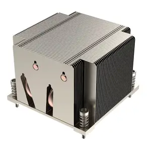 百思买Lori英特尔Lga 1700无源2U中央处理器冷却器散热器，带蒸汽室