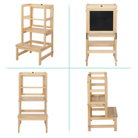 Tour d'apprentissage en bois pour enfants tour debout en bois de cuisine pour enfants pour comptoir de cuisine
