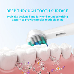 Recargas <span class=keywords><strong>de</strong></span> cepillo <span class=keywords><strong>de</strong></span> dientes eléctrico <span class=keywords><strong>de</strong></span> cerdas suaves y sensibles para <span class=keywords><strong>cepillos</strong></span> <span class=keywords><strong>de</strong></span> dientes oscilantes <span class=keywords><strong>Oral</strong></span> <span class=keywords><strong>B</strong></span> - Product Image 4