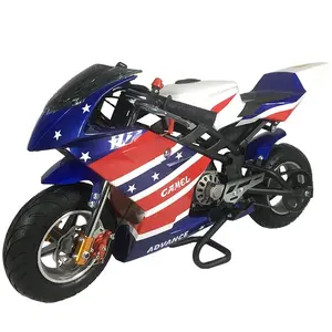 Confortable 49cc 2 Temps essence traction démarrage enfants mini moto à vendre