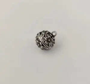 Lunaric 10Pcs Miao Zilveren Accessoires Ornament Sieraden Silverwork 3D Bloem Geappliceerd Ringen Zilveren Versieringen Nieuwe Diy Handwerk