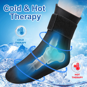 New Products Ideas Trending Reusable Gel Cold and Hot Therapy Cooling Sock Ankle <strong>Foot</strong> <strong>Ice</strong> <strong>Pack</strong> Wrap - Product Image 1