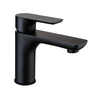 Robinet de lavabo en laiton chromé pour salle de bain, monotrou de style moderne, fabriqué en Chine