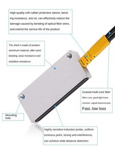 Capteur à fibre optique à faisceau plat industriel Détection de présence d'objet Capteur amplificateur à fibre large zone - Product Image 5