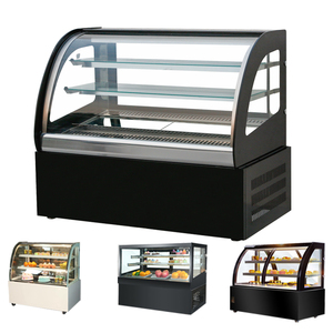 Bakery Case Display Refrigerated Table Cake Cabinet Freezer Display Door Manufacturer Refrigerator Cake Display Case