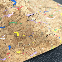 Cuir de liège naturel écologique pour emballer les chaussures Matière première Bois de liège véritable pour sandale Stylo pour ordinateur portable