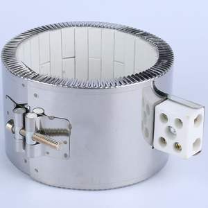 Calentador de Banda Cerámico Industrial de 400V 2400W con Orificio para Termopar - Product Image 4